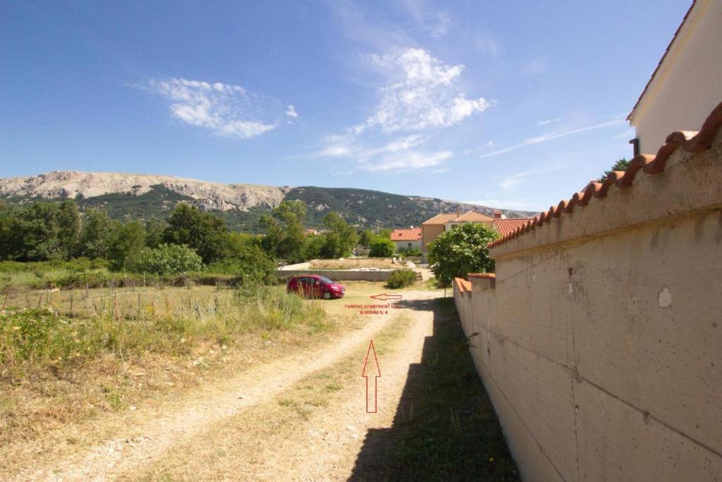 Apartament Rose 3 Baška Zewnętrze zdjęcie